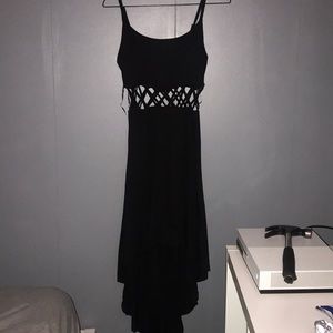 Cutout Hi/Low Dress